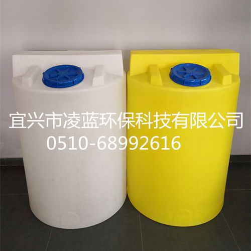 凌藍(lán)環(huán)保 加藥桶規(guī)格型號生產(chǎn)廠家 圓柱型加藥箱 計(jì)量桶價(jià)格高清圖片 高清大圖